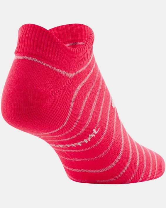 Women's UA Essential No Show – 6-Pack Socks, Gray, pdpMainDesktop image number 9
